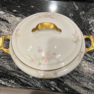 JACKSON Featherweight China Antique Covered Dish